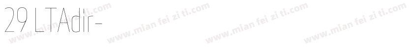 29 LTAdir字体转换